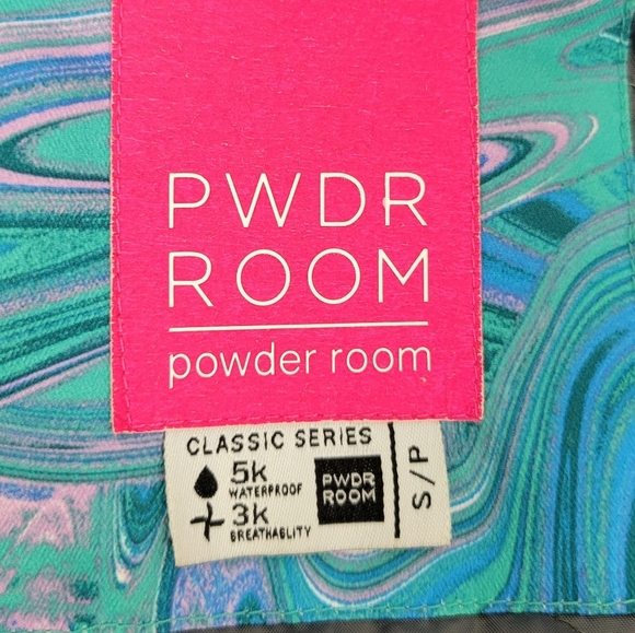 Powder Room Snow Winter Jacket Girls Sz Small - Picture 3 of 16